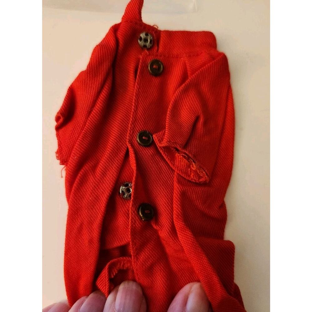 Vintage Talking Ken Doll #1111 Original Outfit Red Shirt Only